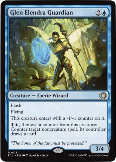 Glen Elendra Guardian (Lorwyn Eclipsed) Light Play
