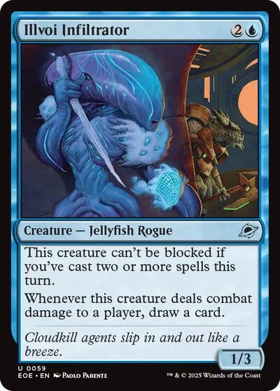 Illvoi Infiltrator (Edge of Eternities) Light Play Foil