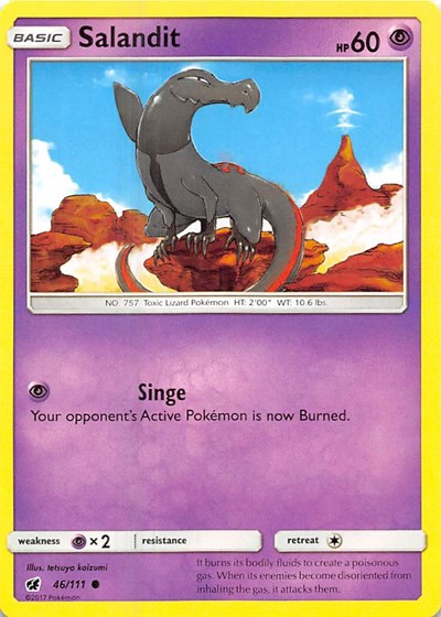 Salandit (SM - Crimson Invasion) Medium Play