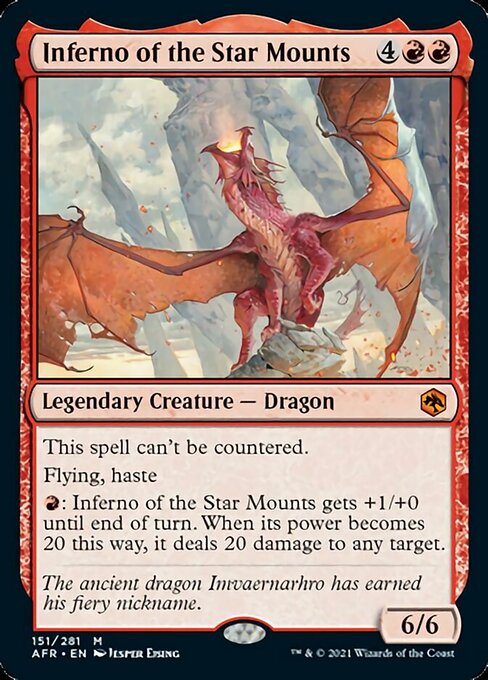 Inferno of the Star Mounts (Adventures in the Forgotten Realms) Light Play