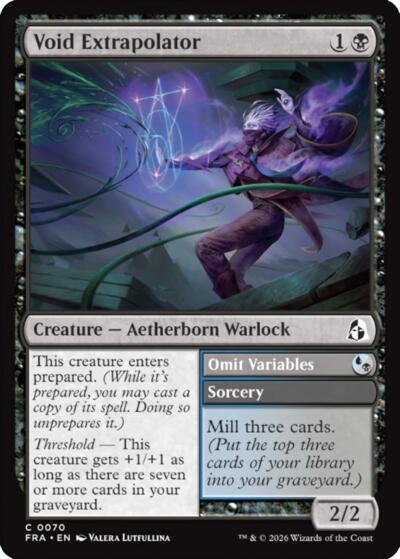 Void Extrapolator (Reality Fracture) Light Play Foil