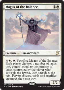 Magus of the Balance (Commander 2018) Light Play