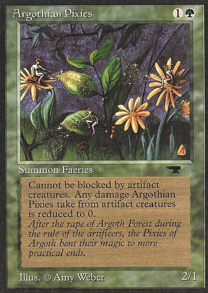 Argothian Pixies (Antiquities) Damaged / Poor