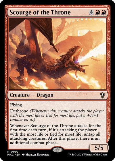 Scourge of the Throne (Commander: Murders at Karlov Manor) Light Play