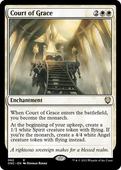 Court of Grace (Commander: Phyrexia: All Will Be One) Light Play