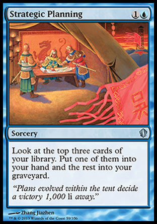 Strategic Planning (Commander 2013 Edition) Damaged / Poor
