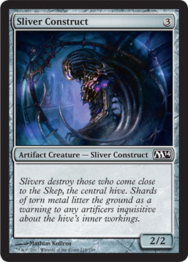 Sliver Construct (Magic 2014 Core Set) Light Play