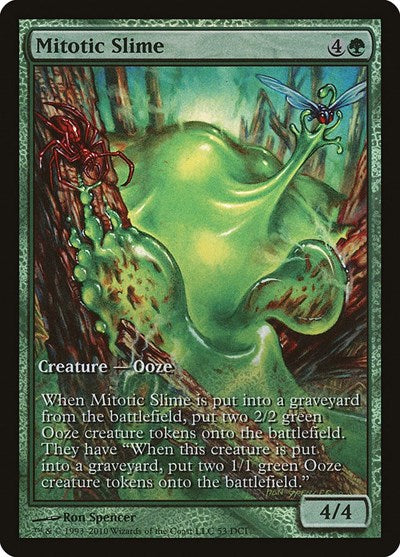 Mitotic Slime (Promos: Game Day and Store Championship) Light Play Foil