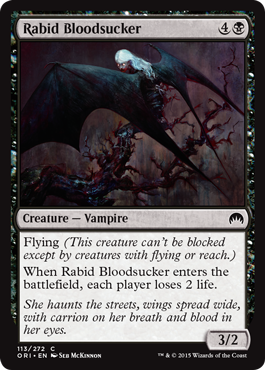 Rabid Bloodsucker (Magic Origins) Light Play