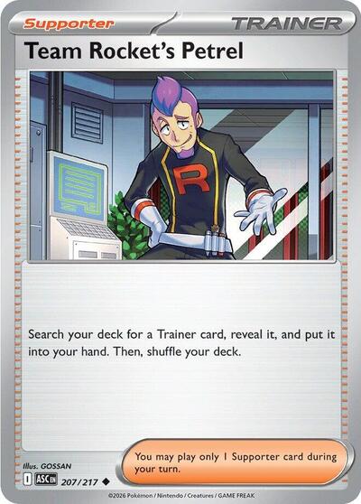 Team Rocket's Petrel (ME: Ascended Heroes) Light Play