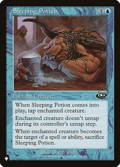 Sleeping Potion (The List) Light Play