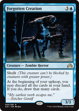 Forgotten Creation (Shadows Over Innistrad) Light Play