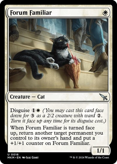 Forum Familiar (Murders at Karlov Manor) Light Play Foil
