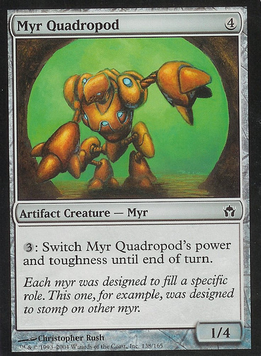 Myr Quadropod (Fifth Dawn) Light Play