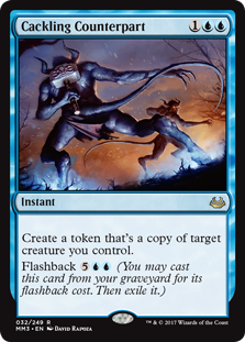 Cackling Counterpart (Modern Masters 2017) Light Play Foil
