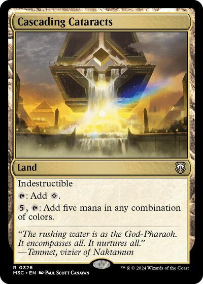 Cascading Cataracts (Commander: Modern Horizons 3) Light Play