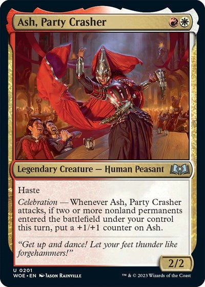 Ash, Party Crasher (Wilds of Eldraine) Light Play