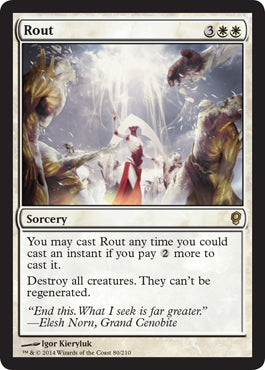 Rout (Conspiracy) Light Play