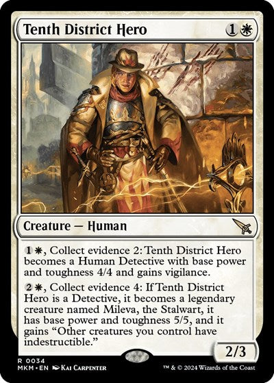 Tenth District Hero (Murders at Karlov Manor) Light Play