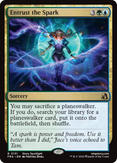 Entrust the Spark (Reality Fracture) Light Play