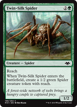 Twin-Silk Spider (Modern Horizons) Light Play