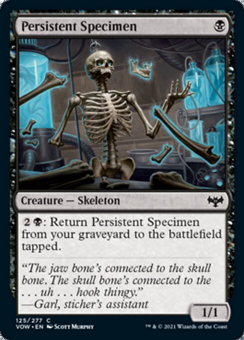 Persistent Specimen (Innistrad: Crimson Vow) Light Play