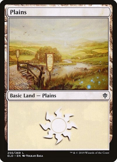 Plains (Throne of Eldraine) Light Play