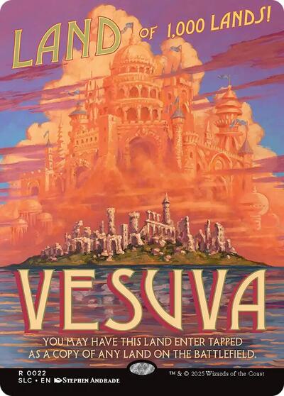 Vesuva (Secret Lair Countdown Kit) Light Play Foil