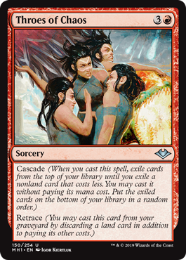 Throes of Chaos (Modern Horizons) Light Play