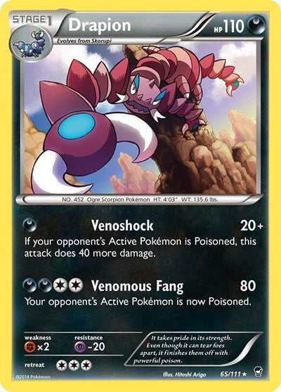 Drapion (XY - Furious Fists) Light Play