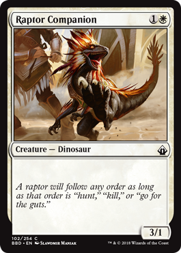 Raptor Companion (Battlebond) Light Play