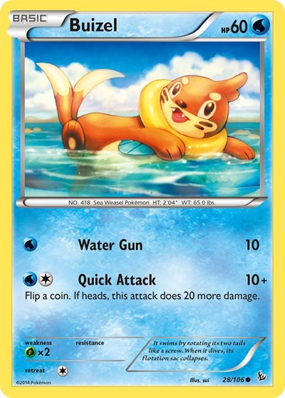 Buizel (XY - Flashfire) Light Play