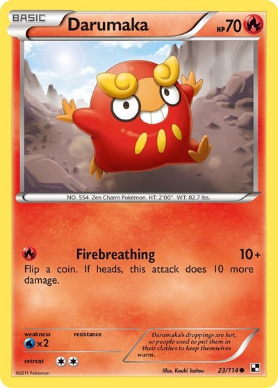 Darumaka (23) (Black and White) Medium Play