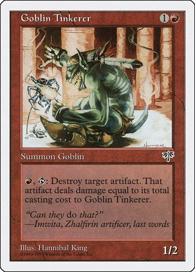 Goblin Tinkerer (Anthologies) Light Play