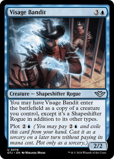 Visage Bandit (Outlaws of Thunder Junction) Light Play
