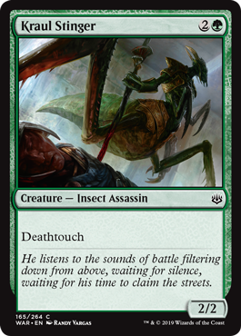 Kraul Stinger (War of the Spark) Medium Play