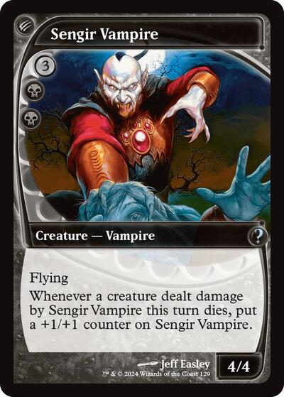 Sengir Vampire (Future Sight) (Mystery Booster 2) Light Play