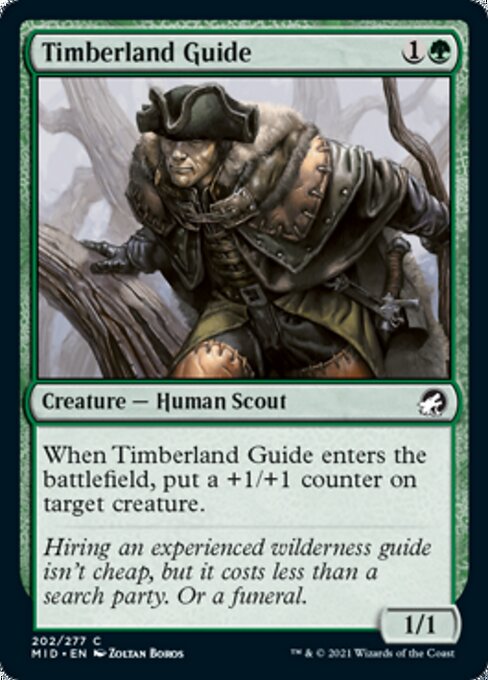 Timberland Guide (Innistrad: Midnight Hunt) Light Play