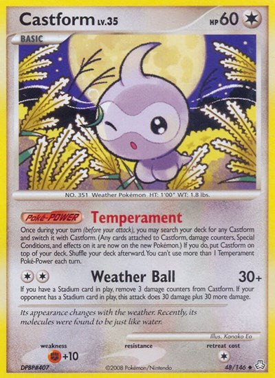 Castform (Legends Awakened) Medium Play