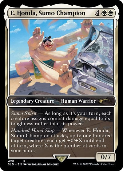 E. Honda, Sumo Champion (Secret Lair) Near Mint Foil