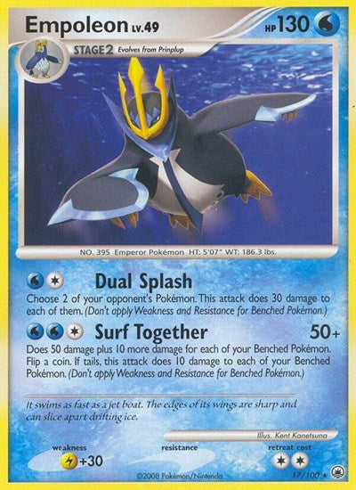 Empoleon (Majestic Dawn) Damaged / Poor