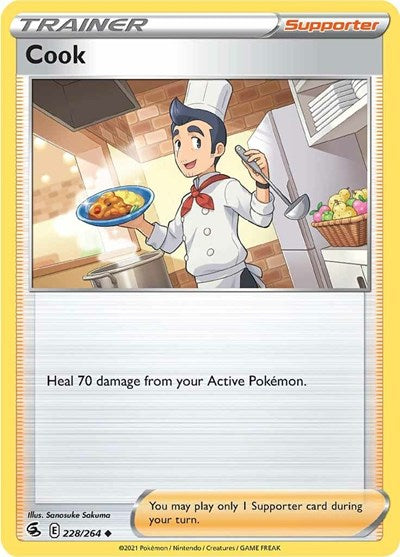 Cook (SWSH08: Fusion Strike) Light Play