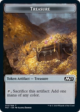 Treasure Token (Core Set 2021) Light Play