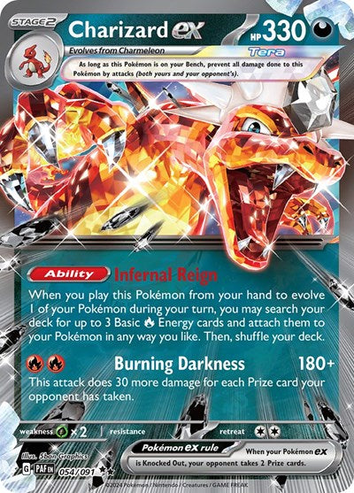 Charizard ex (SV: Paldean Fates) Near Mint Holofoil