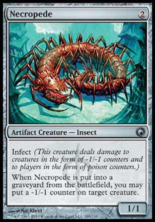 Necropede (Scars of Mirrodin) Light Play