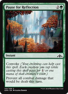 Pause for Reflection (Guilds of Ravnica) Light Play Foil