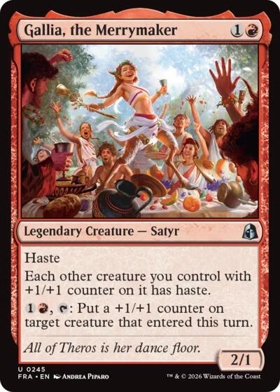Gallia, the Merrymaker (Reality Fracture) Light Play