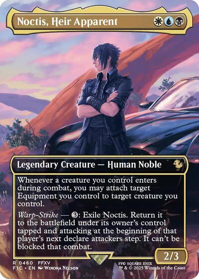Noctis, Heir Apparent (Commander: FINAL FANTASY) Near Mint Foil