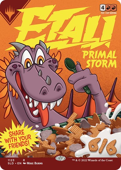 Etali, Primal Storm (Secret Lair) Light Play