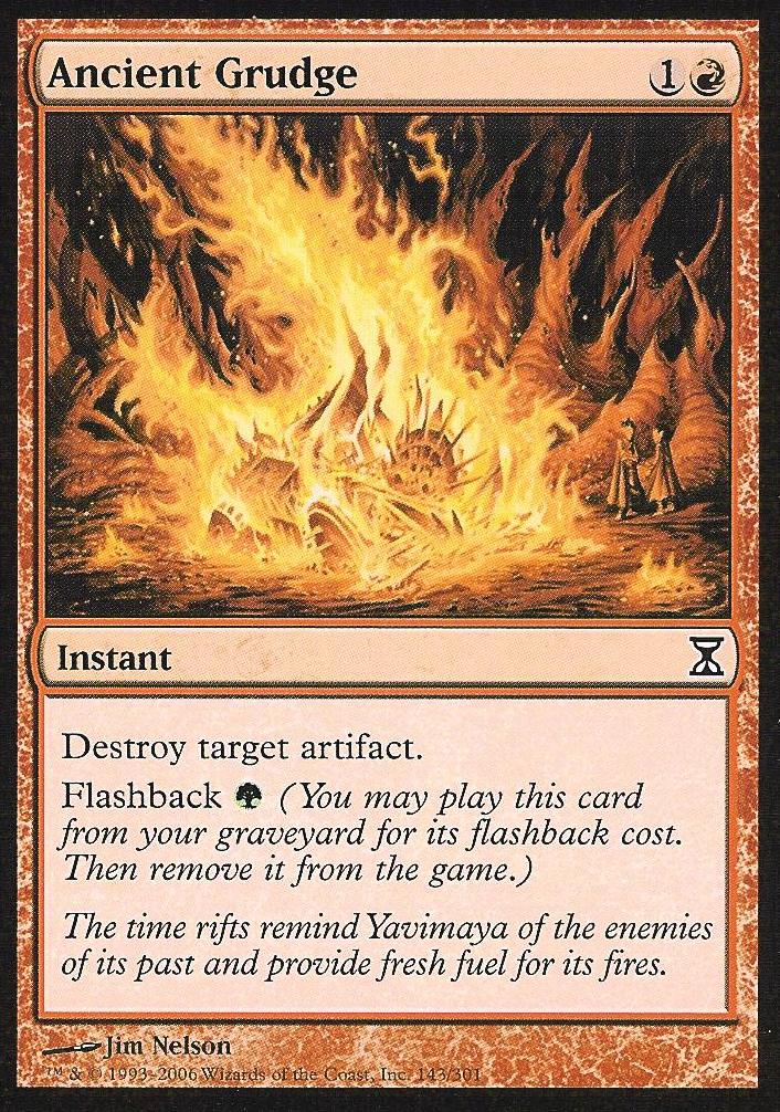 Ancient Grudge (Time Spiral) Medium Play